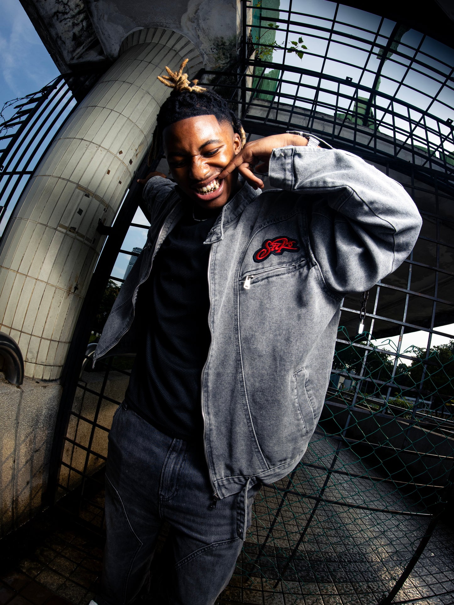 MONO FADE DENIM JACKET