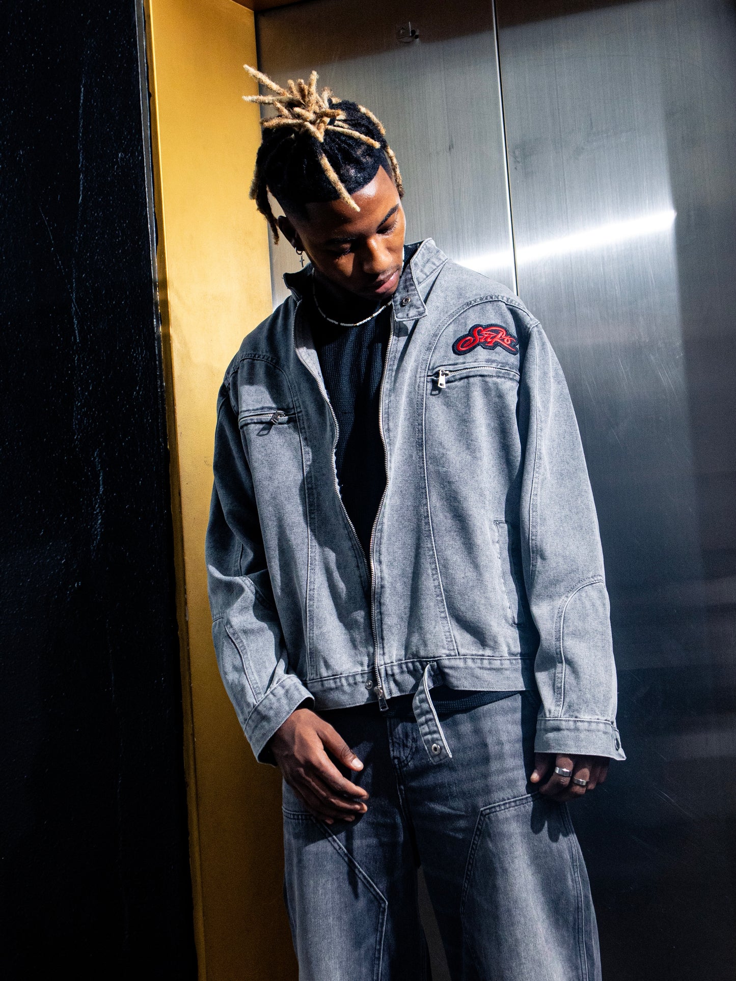 MONO FADE DENIM JACKET