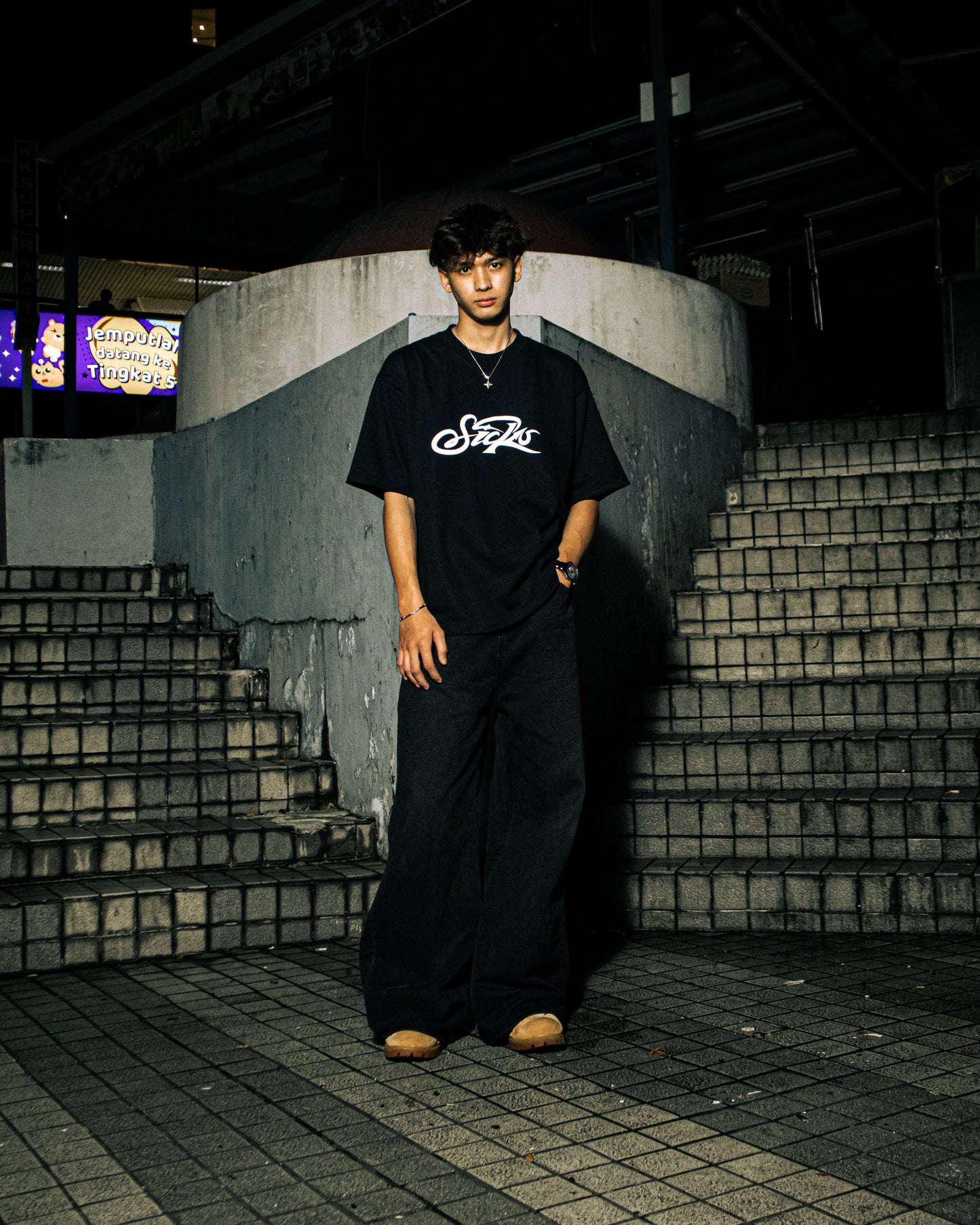 SICKO PEOPLE CHAMP REFLECTIVE TEE