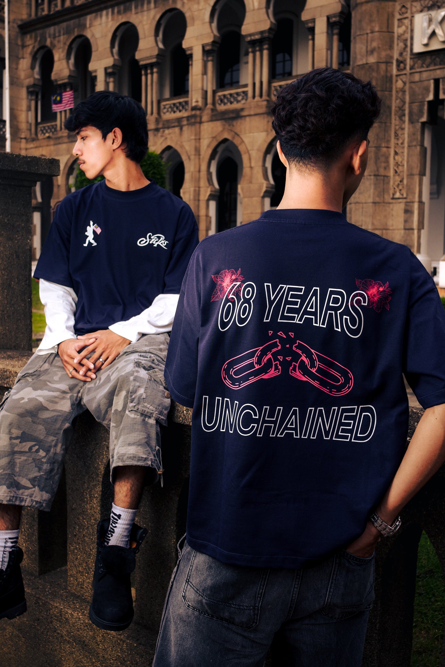SICKO MERDEKA REFLECTIVE TEE