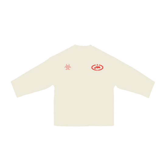 IVORY REIGN WAFFLE TEE