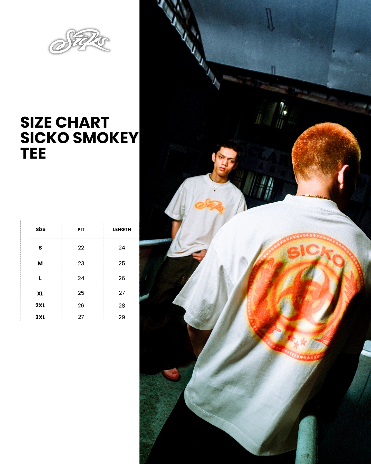 SICKO SMOKEY TEE